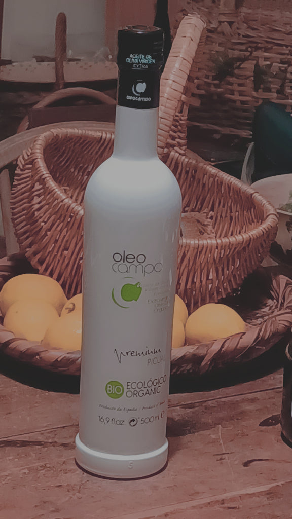 A new oil: Organic Extra Virgin Olive Oil. 500 ml