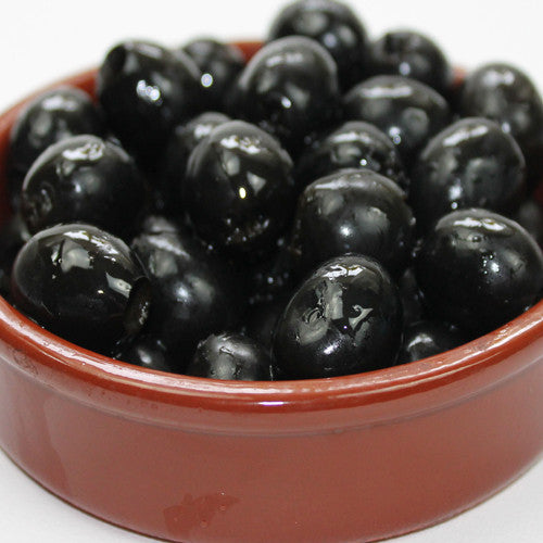 Black Spanish Pitted Olives in Brine